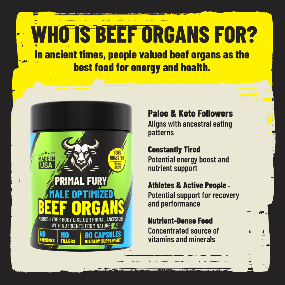 Male Optimization beef organs