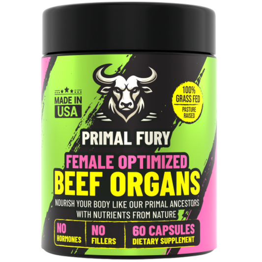 Female Optimized Beef Organs